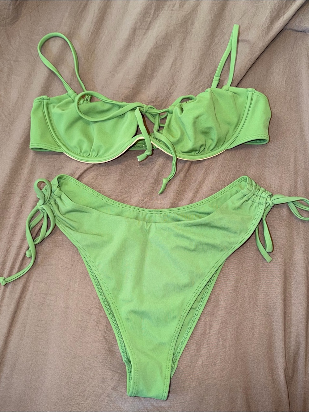 Green Pacsun bikini